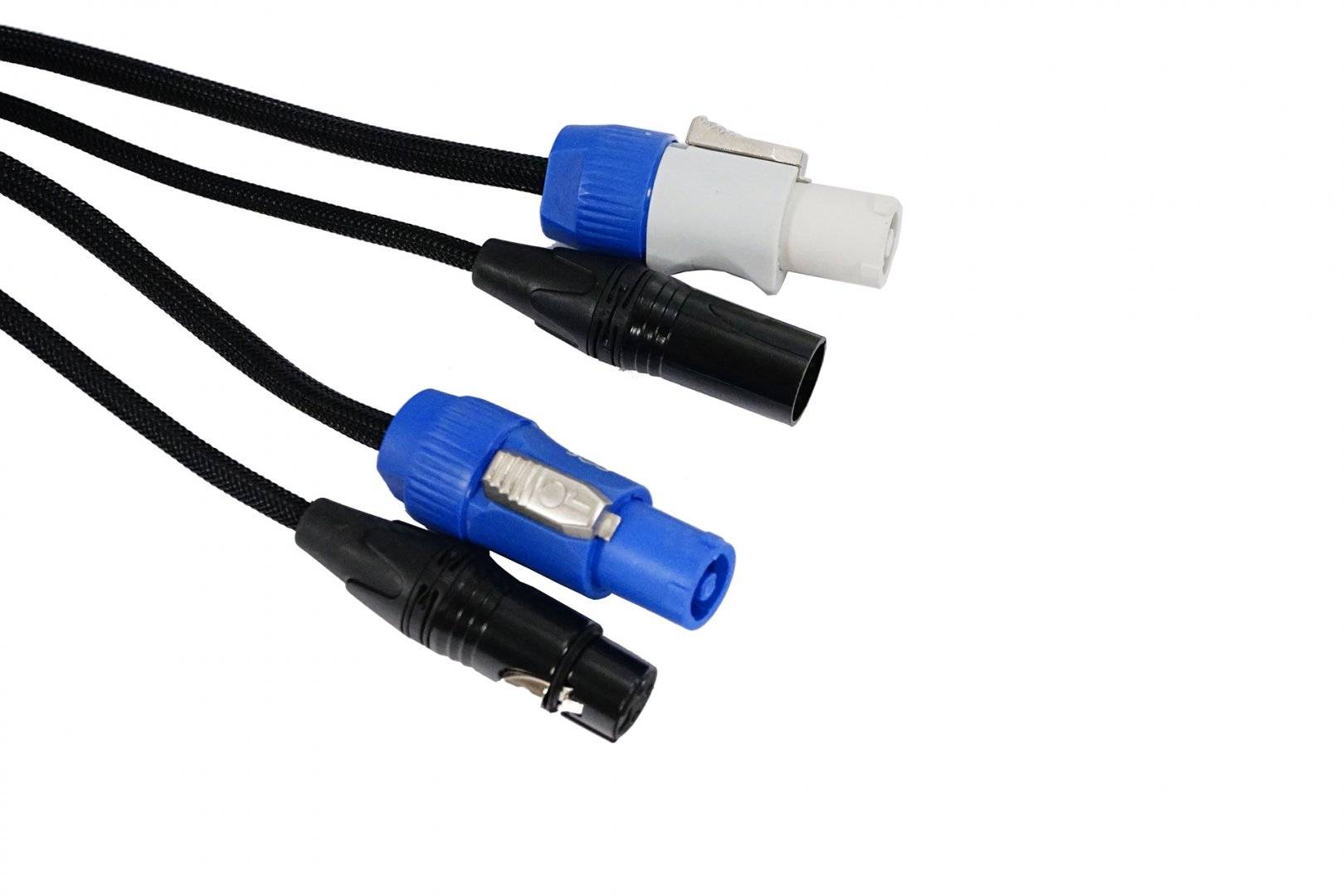 FC-PDC-3 - Cablu profesional PowerCon / DMX de 3 metri,