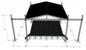 SCENA COMPLETA DE CONCERTE 13x11x9m
